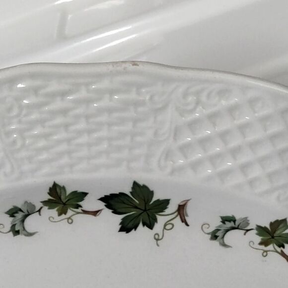 Marlborough Old English Ironstone By Simpsons Potters Concord Serving Platter - Picture 7 of 11